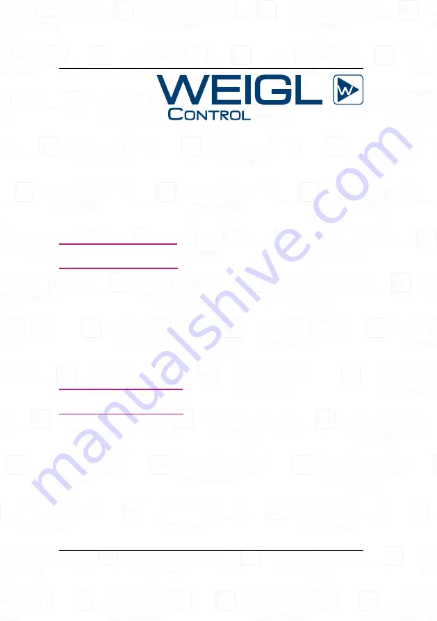 WEIGL ProCommander AX Instruction Manual Download Page 2