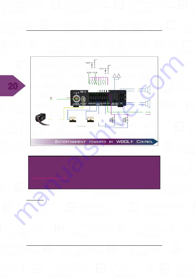 WEIGL ProCommander AX Instruction Manual Download Page 20