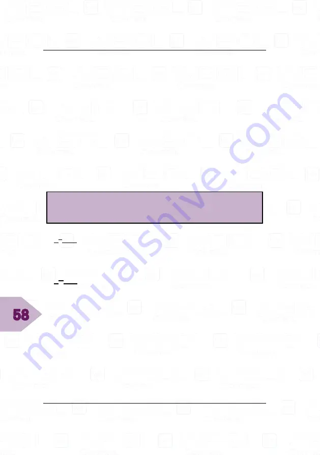 WEIGL ProCommander AX Instruction Manual Download Page 58