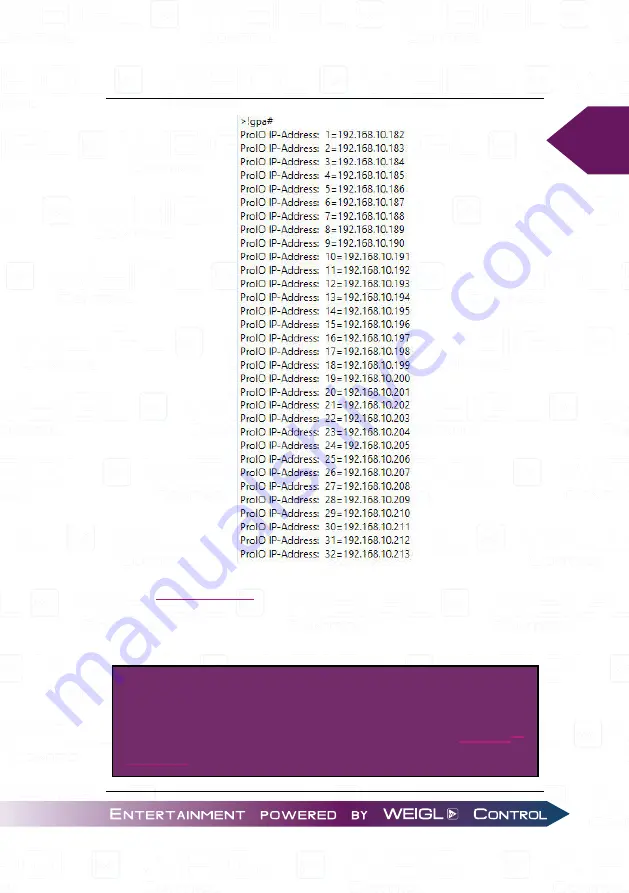 WEIGL ProCommander AX Instruction Manual Download Page 75