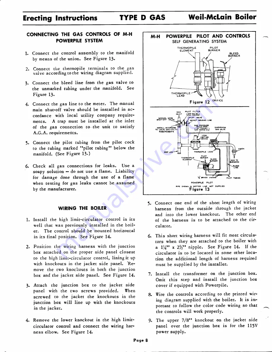 Weil-McLain D Gas Series 2 Скачать руководство пользователя страница 8