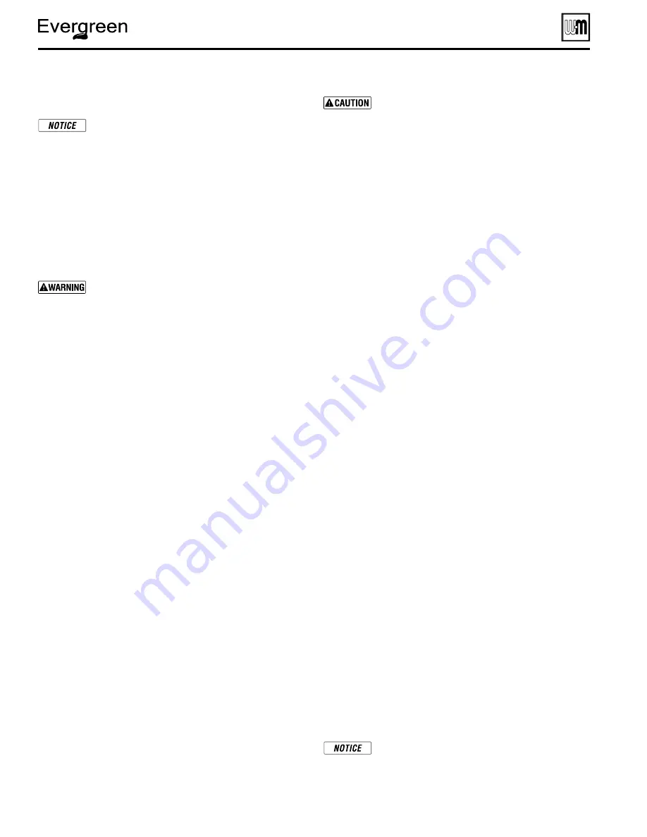 Weil-McLain Evergreen EVG 220 Manual Download Page 40