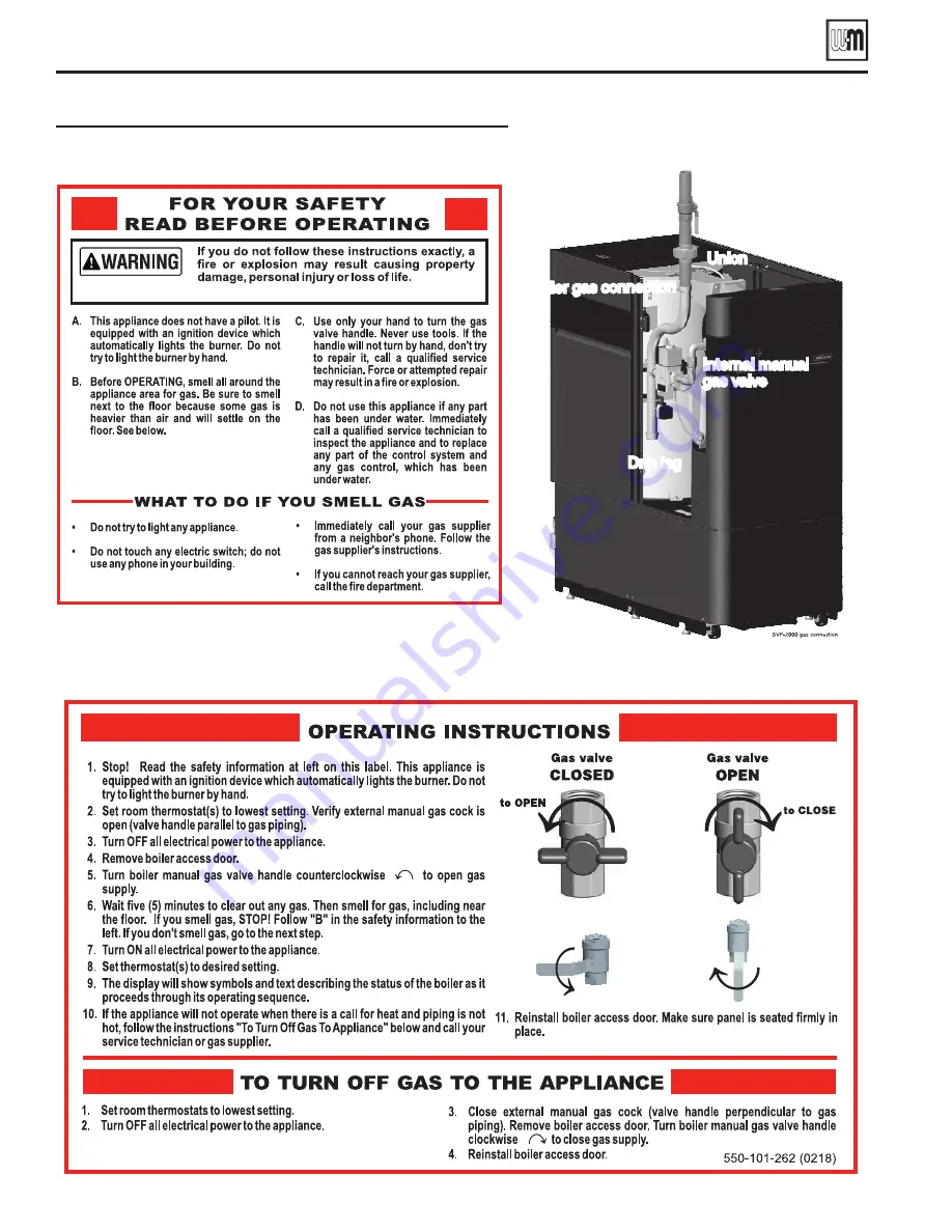 Weil-McLain SVF 1500-3000 Series Скачать руководство пользователя страница 4