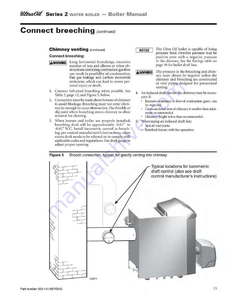 Weil-McLain UltraOil 2 Series Скачать руководство пользователя страница 13