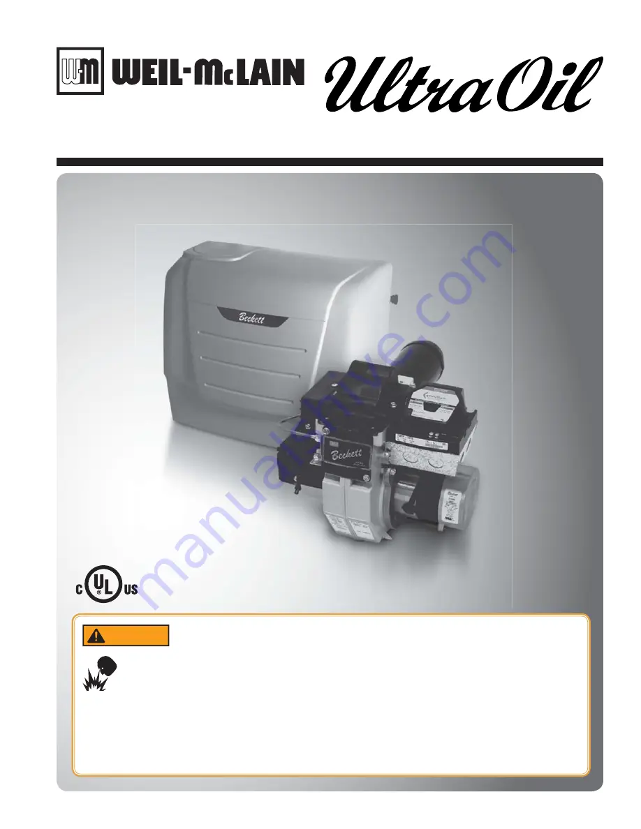 Weil-McLain UO-3 CV Instruction Manual Download Page 1