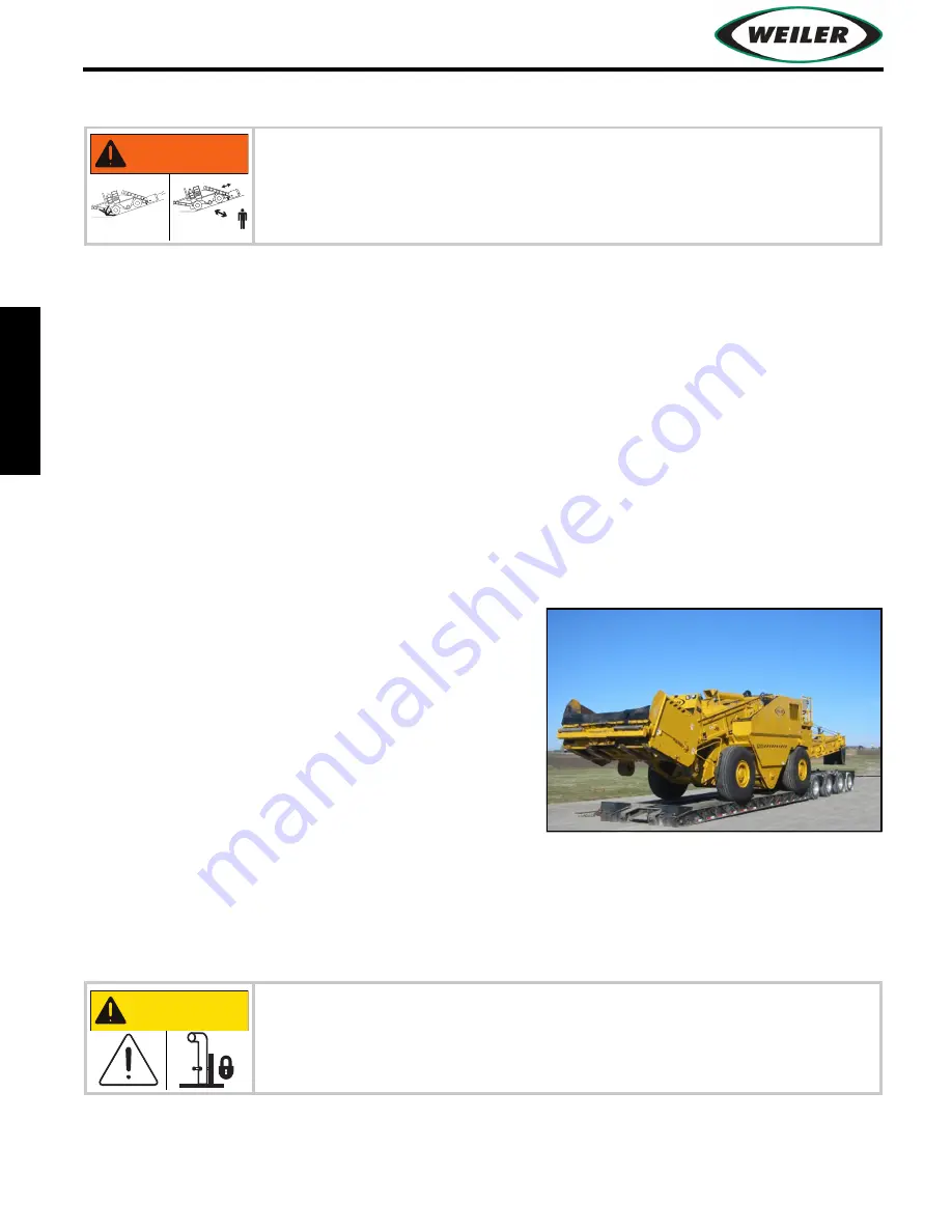 Weiler E2850 Operator And  Maintenance Manual Download Page 120