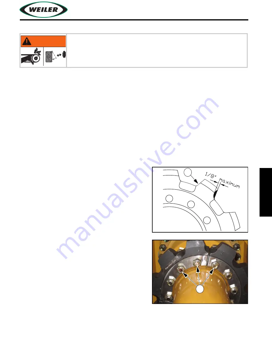 Weiler E2850 Operator And  Maintenance Manual Download Page 177