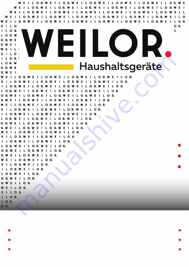 WEILOR WIS 370 Instructions For Use Manual Download Page 1