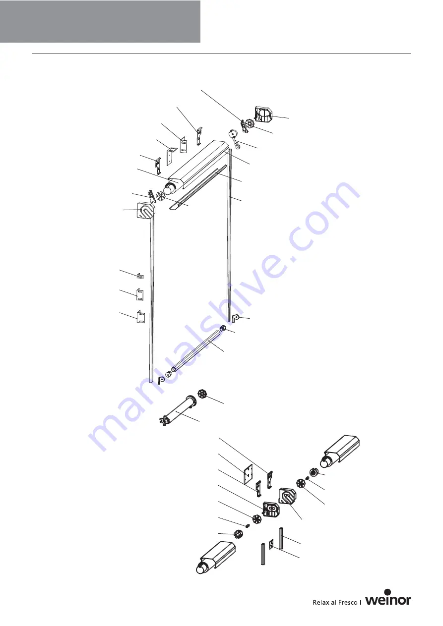 weinor Aruba Carre Maintenance Instructions And Directions For Use Download Page 5