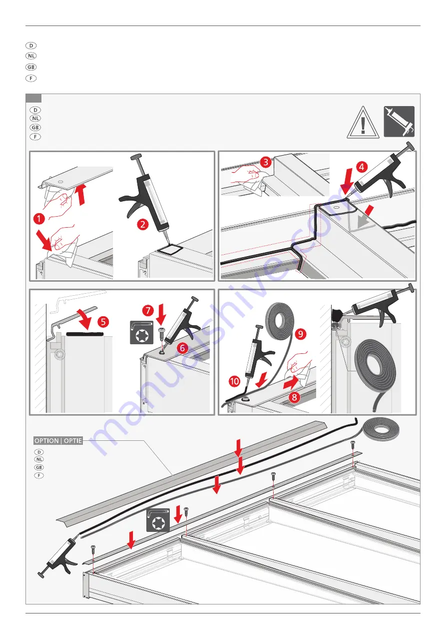 weinor Terrazza Pure Instructions For Assembly Download Page 36