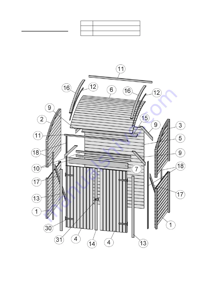 Weka Holzbau 394.1613.20402 Assembling Instructions Download Page 33