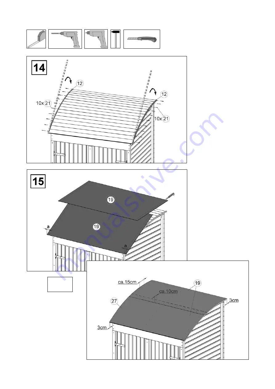 Weka Holzbau 394.1613.20402 Assembling Instructions Download Page 42