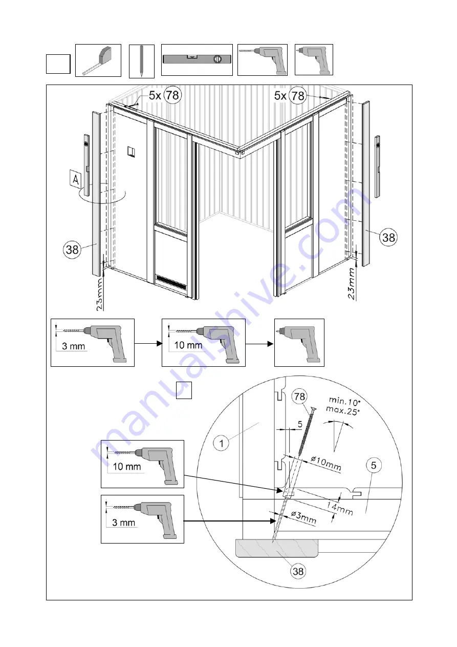 Weka Holzbau 513.2020.24.00 Assembly Instructions Manual Download Page 63