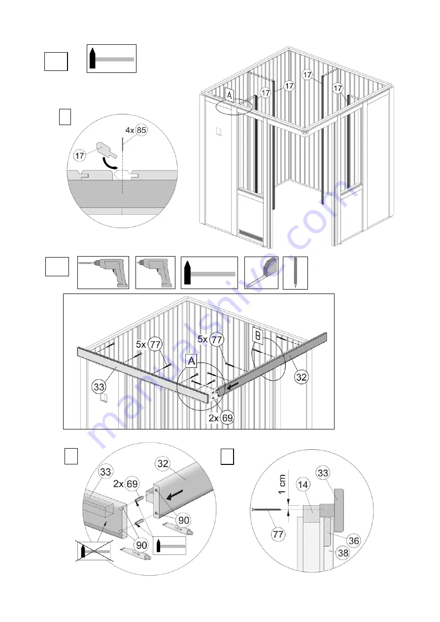 Weka Holzbau 513.2020.24.00 Assembly Instructions Manual Download Page 64