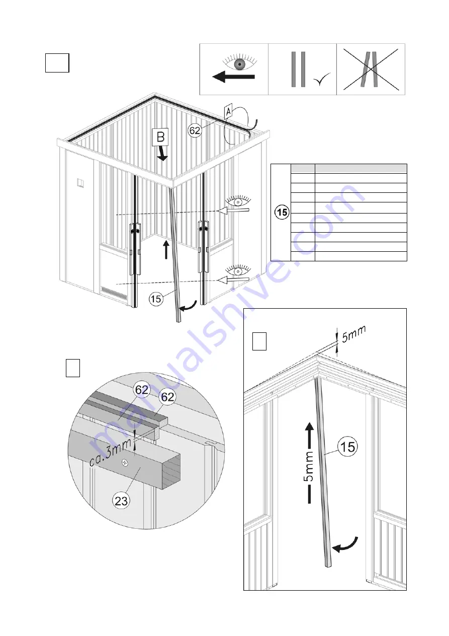 Weka Holzbau 513.2020.24.00 Assembly Instructions Manual Download Page 67