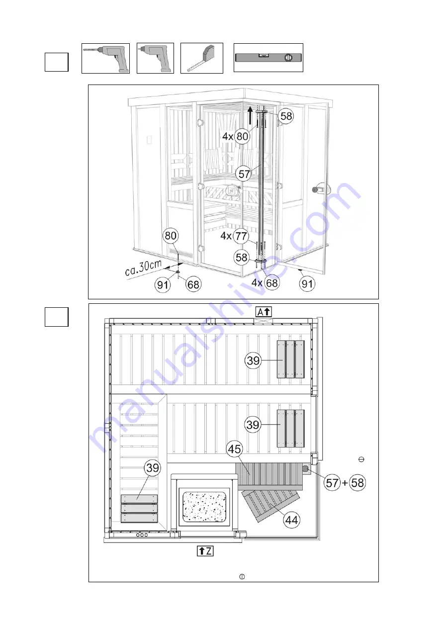 Weka Holzbau 513.2020.24.00 Assembly Instructions Manual Download Page 82