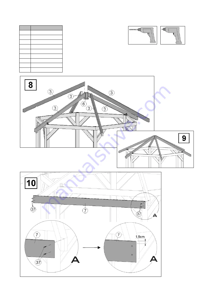 Weka Holzbau 656.3030.00.32 Assembly Instructions Manual Download Page 33