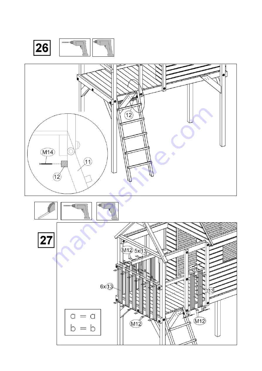 Weka Holzbau 815.1324.00.00 Assembly Instructions Manual Download Page 44