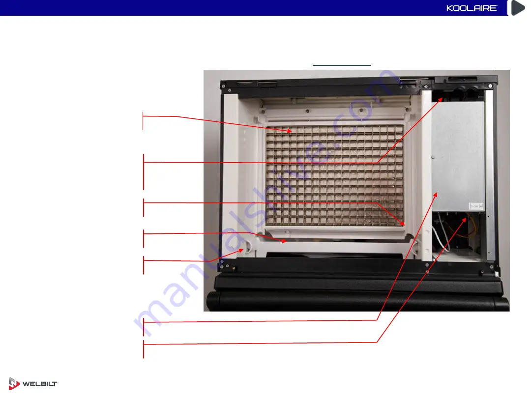 Welbilt KOOLAIRE K0170 Series Installation Manual Download Page 78