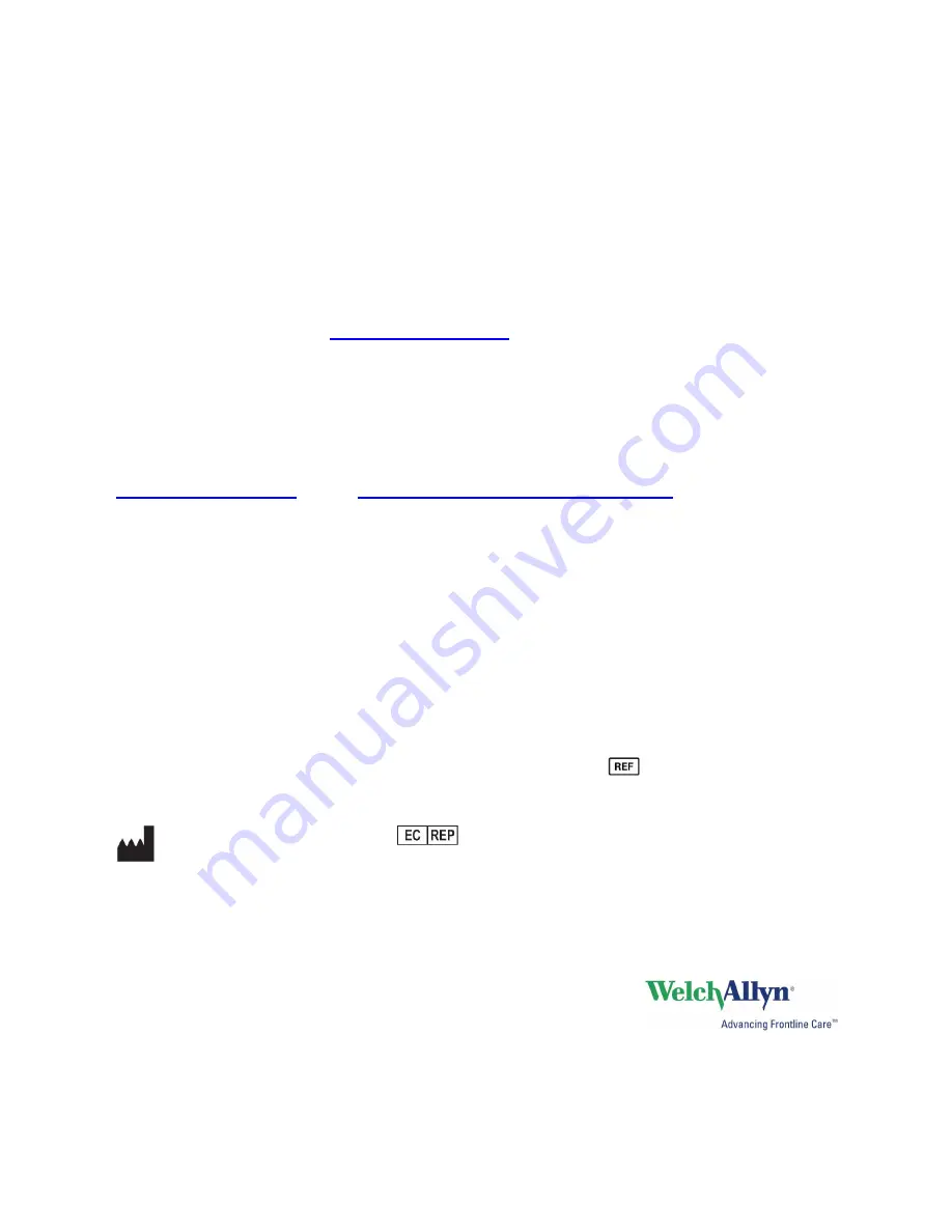 Welch Allyn Connex CS Install Manual Download Page 2