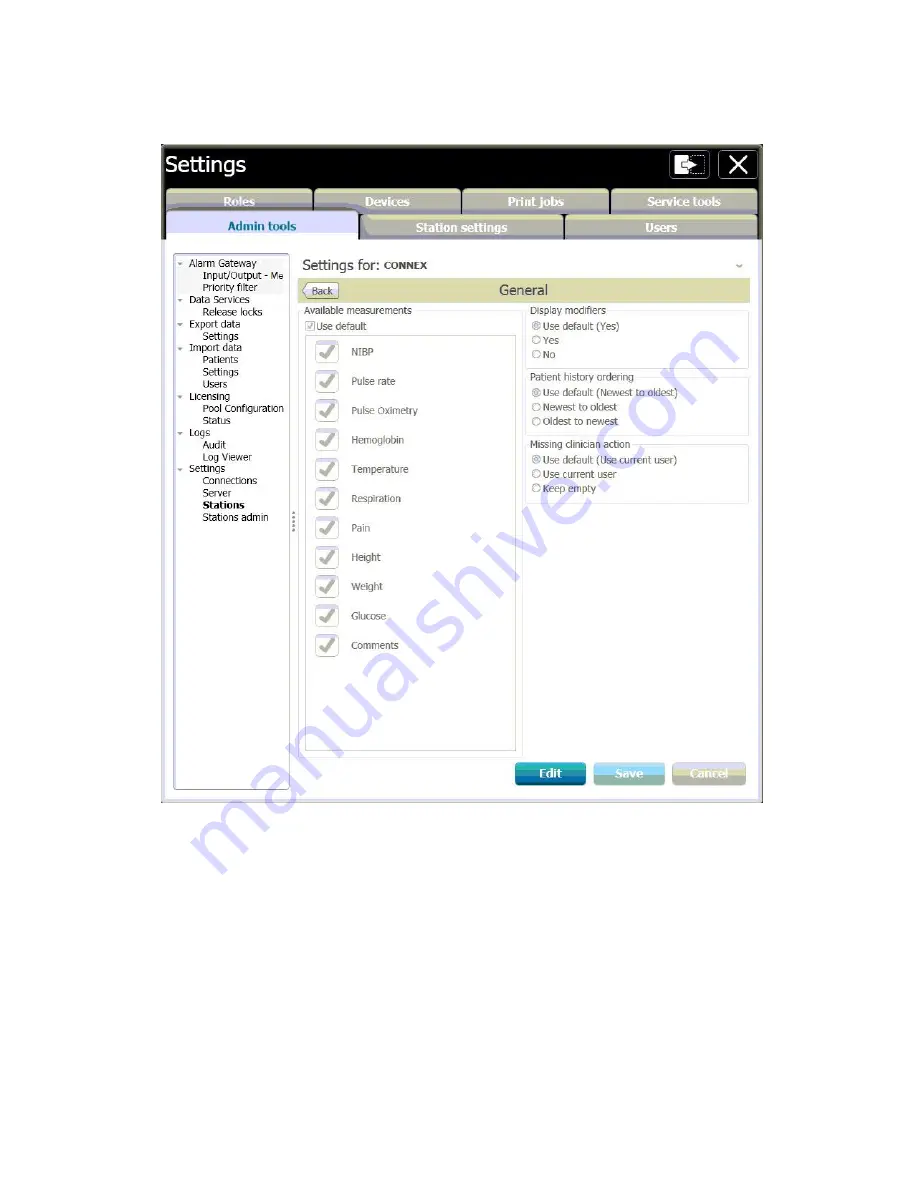 Welch Allyn Connex CS Install Manual Download Page 74