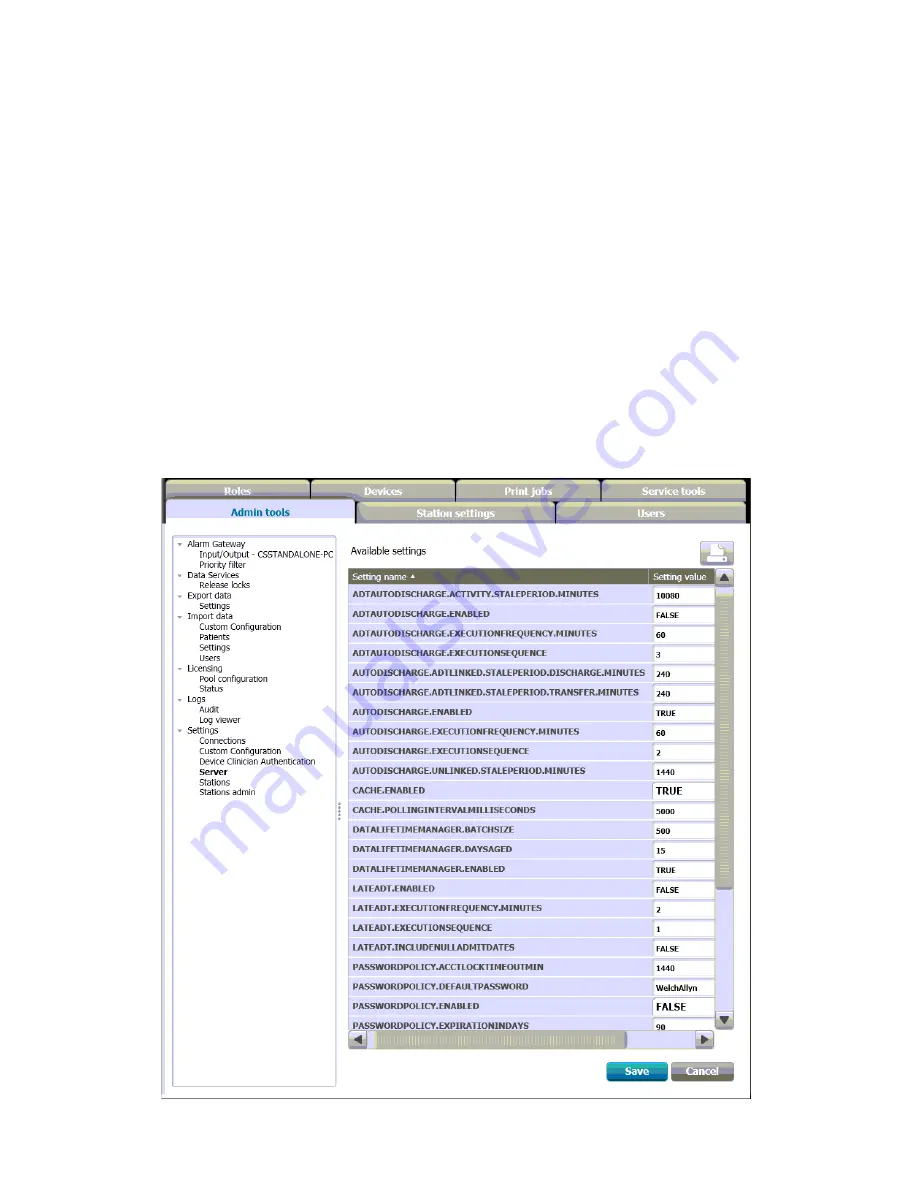 Welch Allyn Connex CS Install Manual Download Page 84