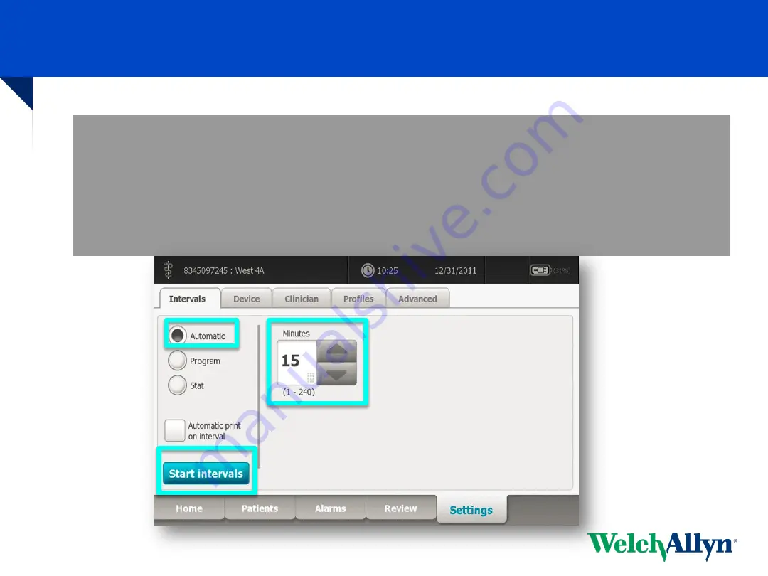 Welch Allyn Connex Vital Signs Monitor Скачать руководство пользователя страница 22