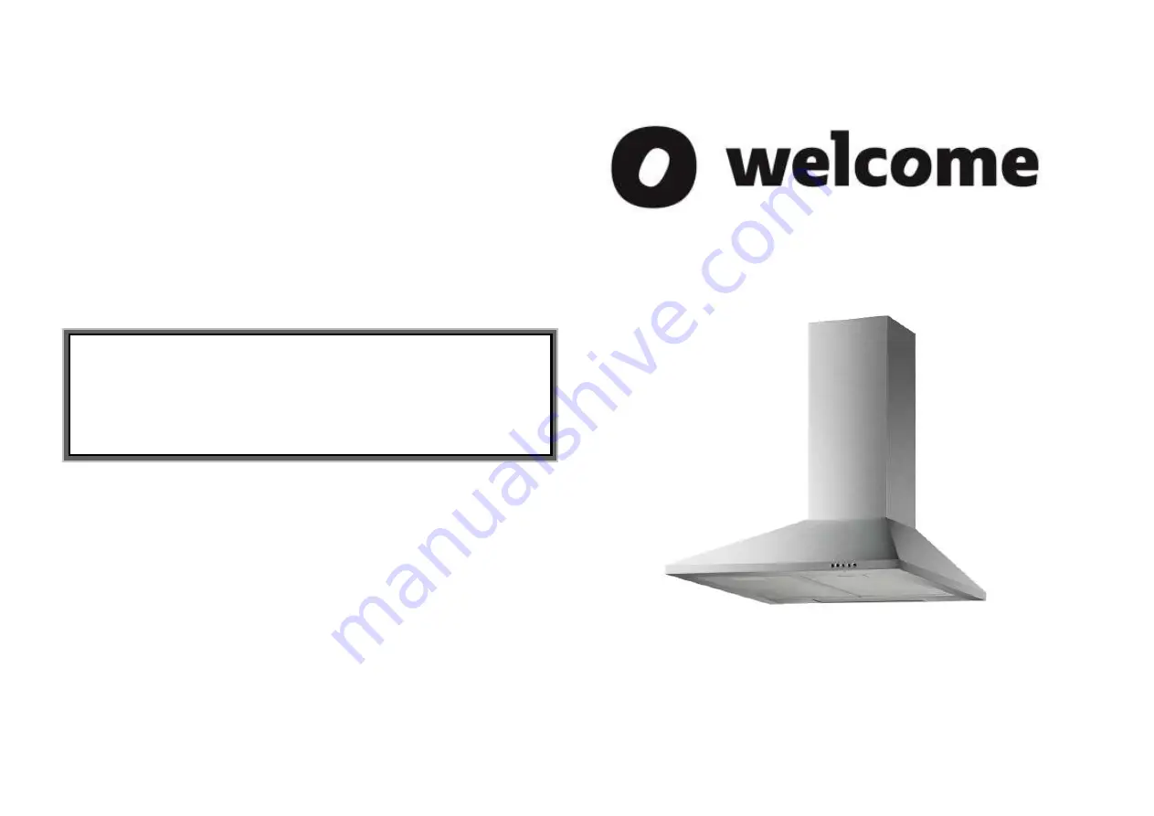 Welcome KH 1721-3E Instruction Manual Download Page 1