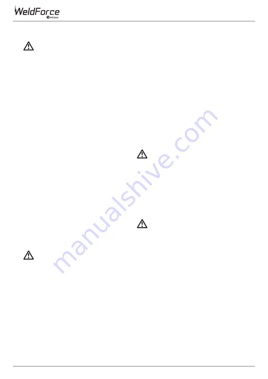 Weldclass WeldForce WF-135s stick Operating Instructions Manual Download Page 18