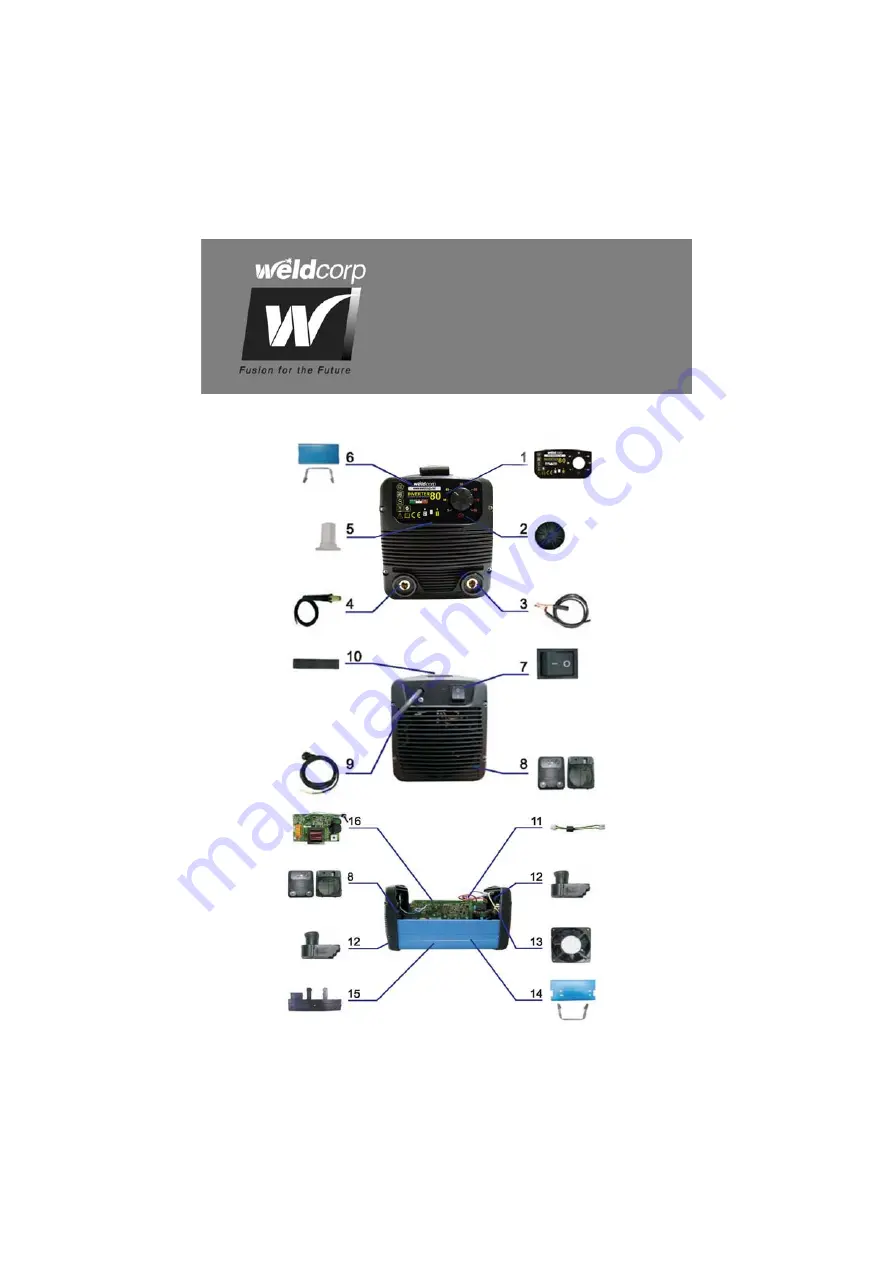 WeldCorp INVERTER 125 Owner'S Operating Manual Download Page 18