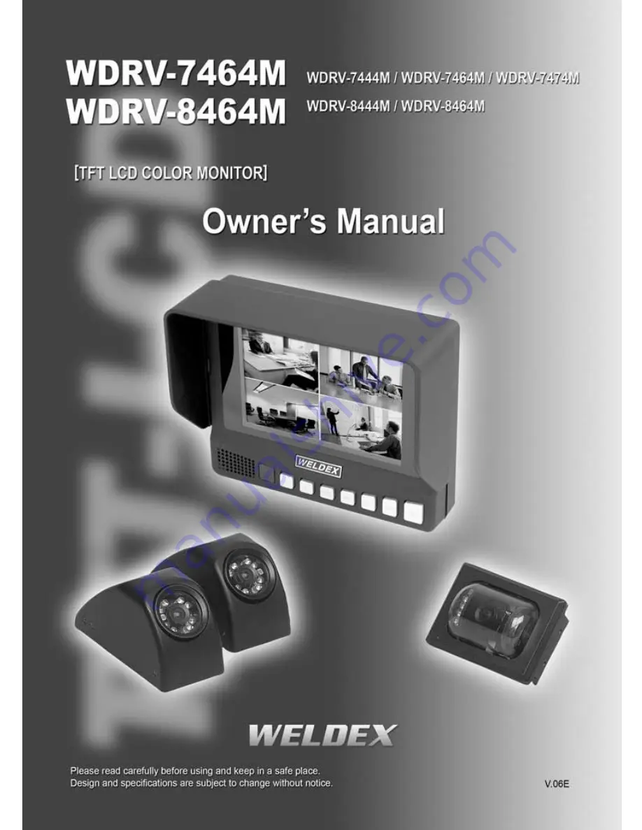 Weldex WDRV-7464M Owner'S Manual Download Page 1