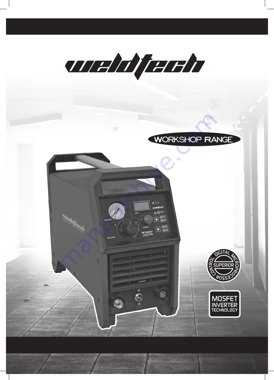 WELDTECH WT40DC Operating Instructions Manual Download Page 1