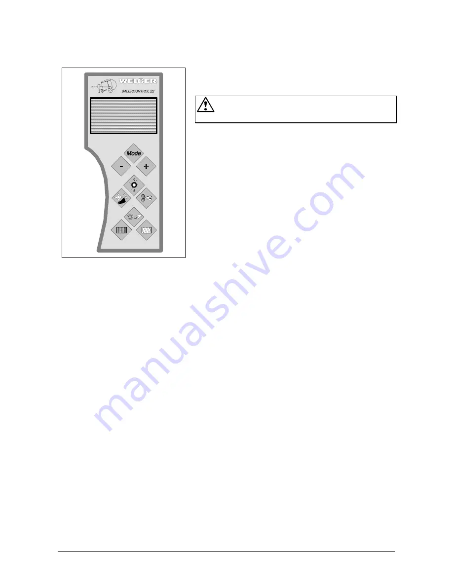 Welger P 202 SPECIAL Operating Manual Download Page 70