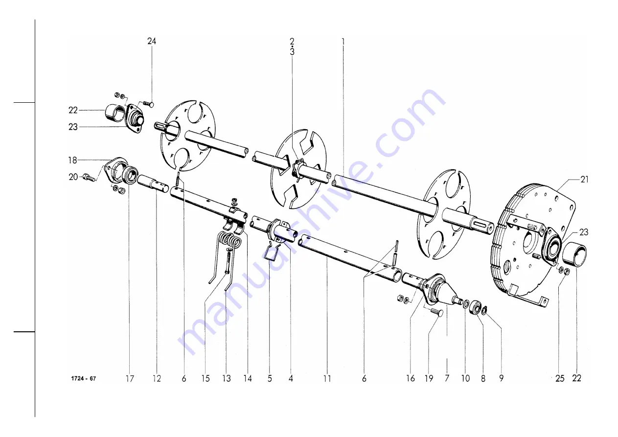 Welger RP 235 Spare Parts List Download Page 40