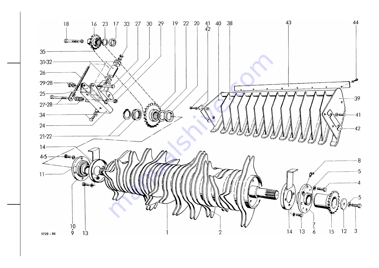 Welger RP 235 Spare Parts List Download Page 60