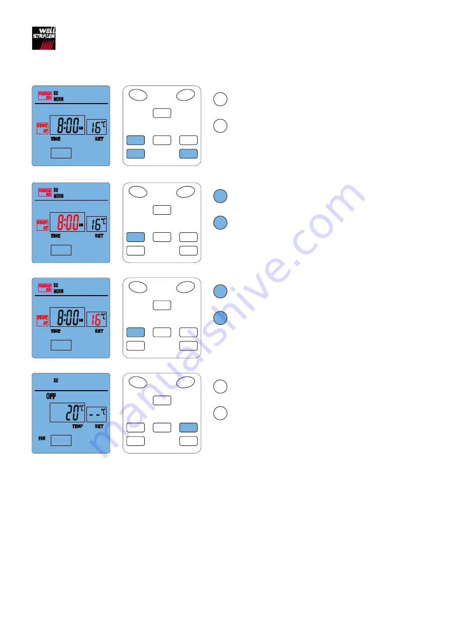 Well Straler RC-16B User Manual Download Page 8