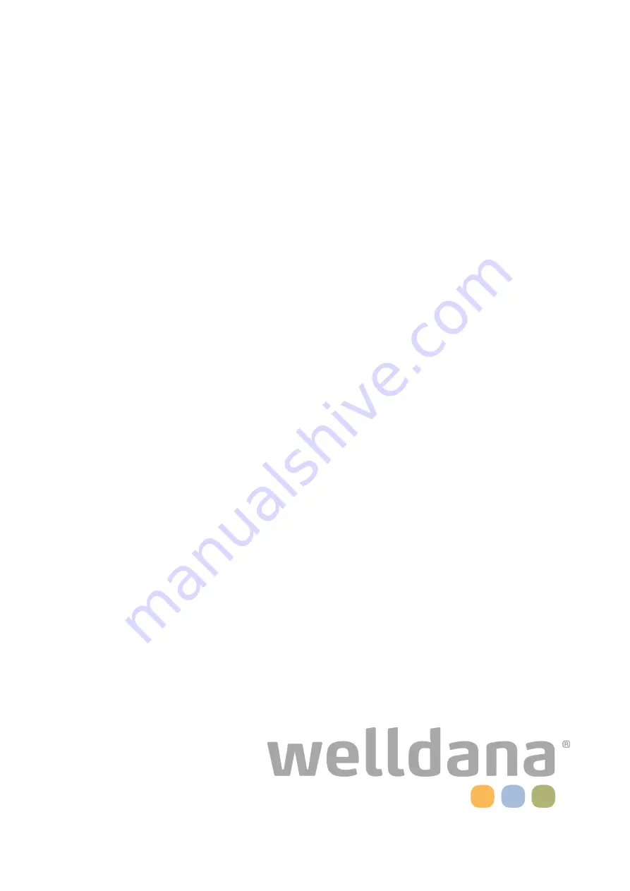 welldana 34-180138 Installation And User Manual Download Page 76