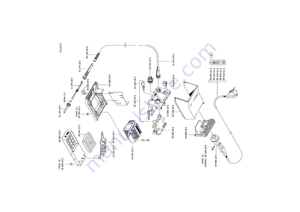 Weller WS 51 Operating Instructions Manual Download Page 57