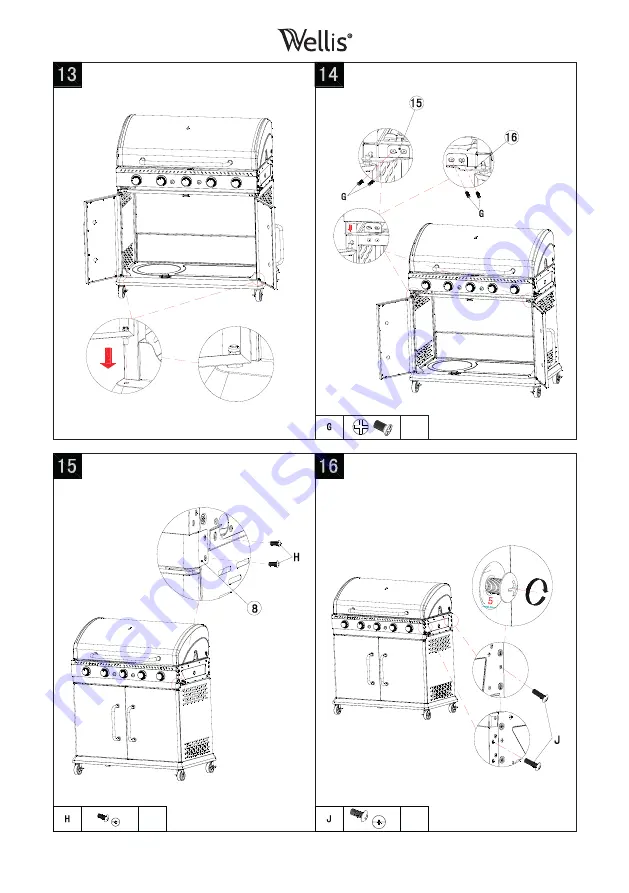 Wellis Cherokee Quintet Assembly Manual Download Page 6