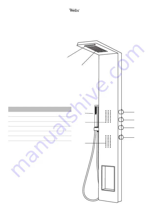 Wellis WZ00089 Instruction Manual Download Page 2