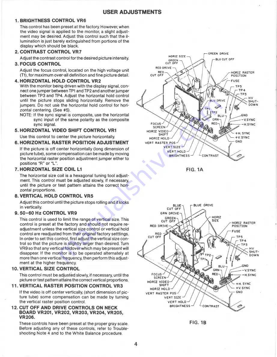 Wells-Gardner The Prismatic K7000 Service Manual Download Page 4