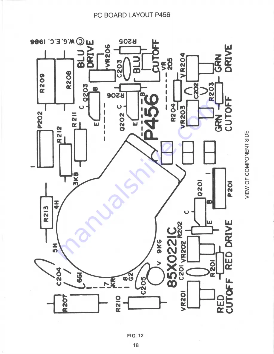 Wells-Gardner The Prismatic K7000 Service Manual Download Page 17