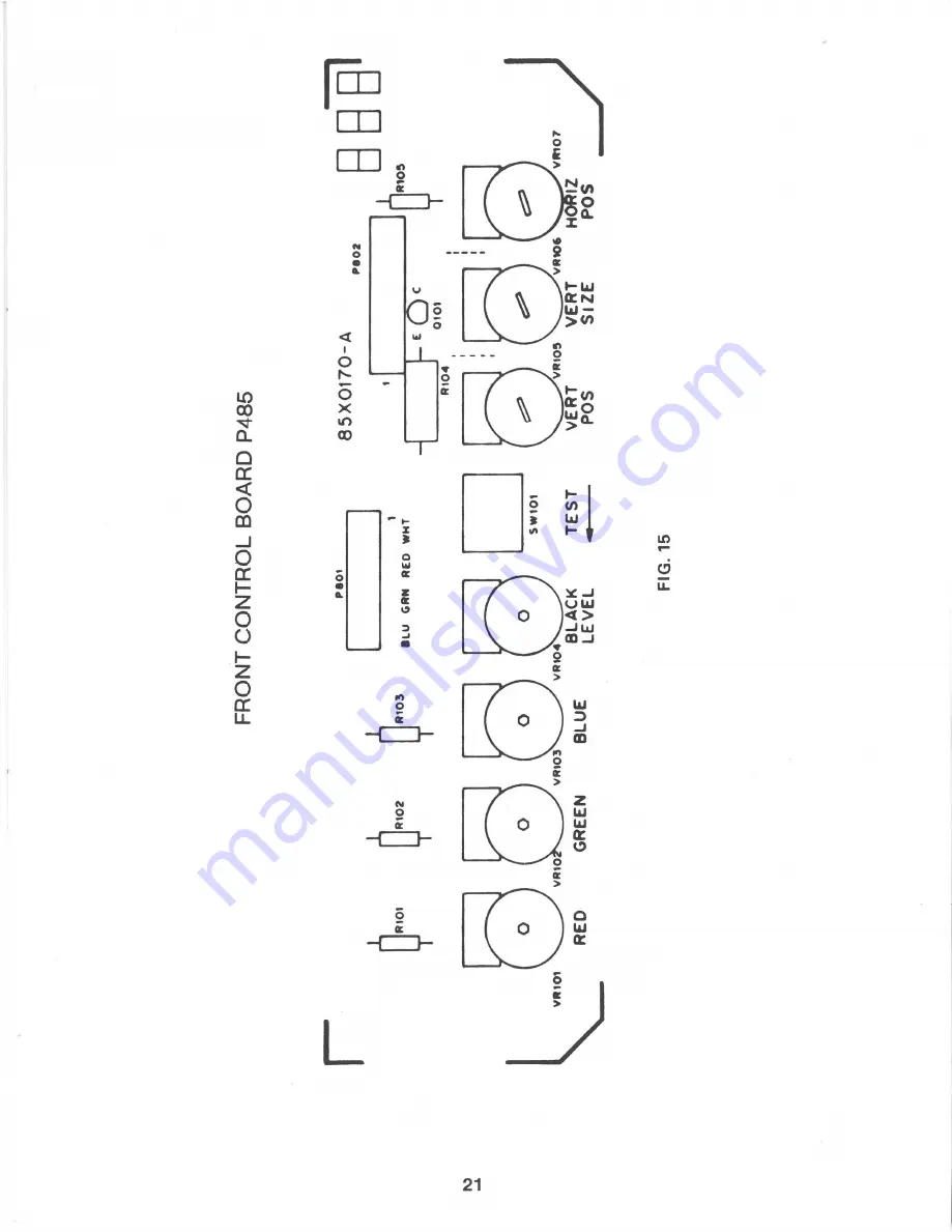 Wells-Gardner The Prismatic K7000 Service Manual Download Page 20