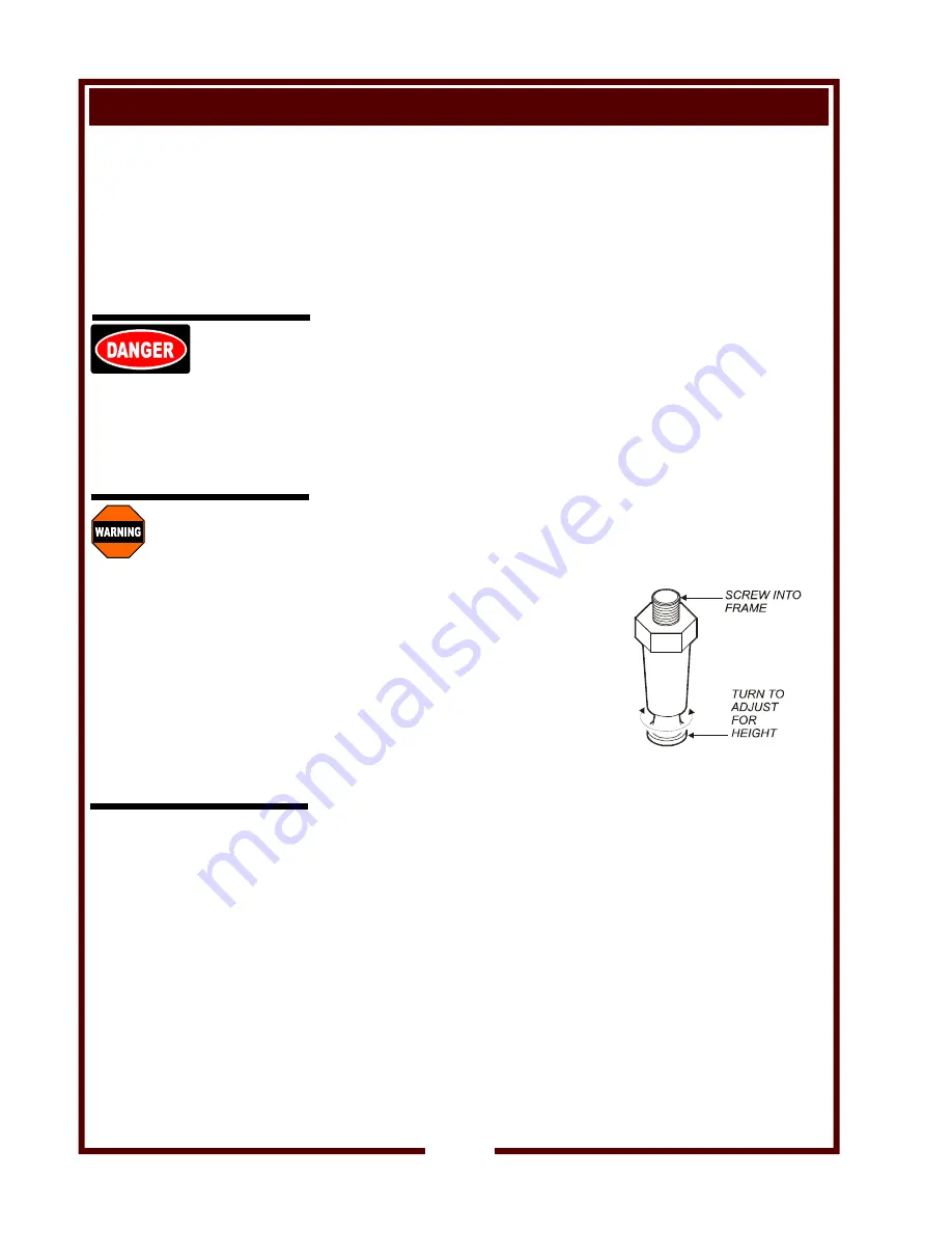 Wells HDG-2430G Operation Manual Download Page 6