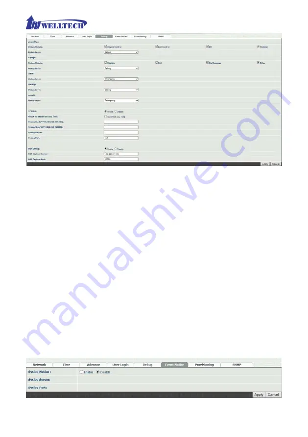 WELLTECH WellGate 3232s User Manual Download Page 20