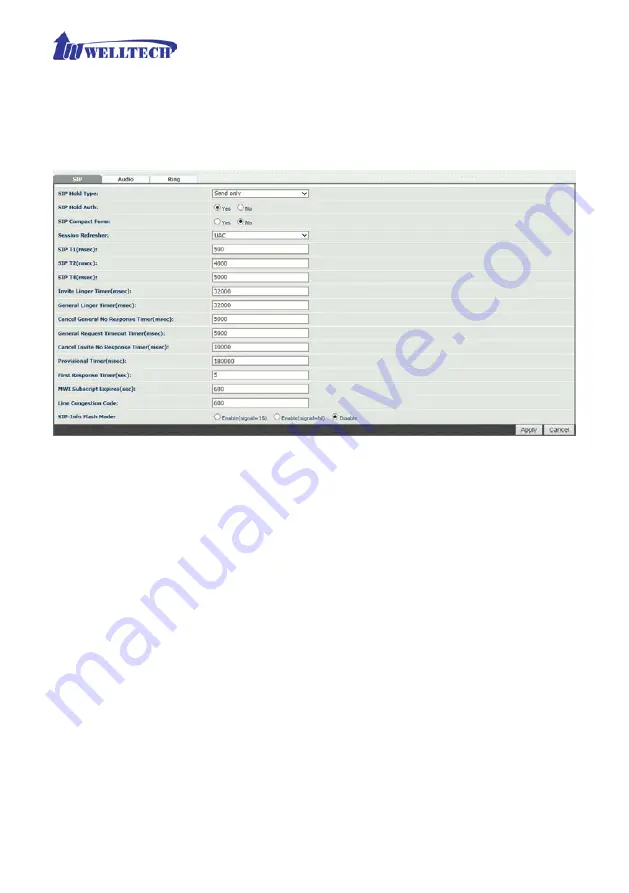 WELLTECH WellGate 3232s User Manual Download Page 28