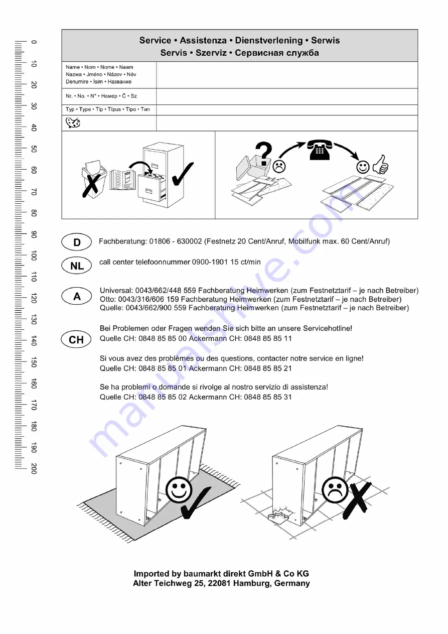 Welltime 20448736 Assembly Instructions Manual Download Page 7