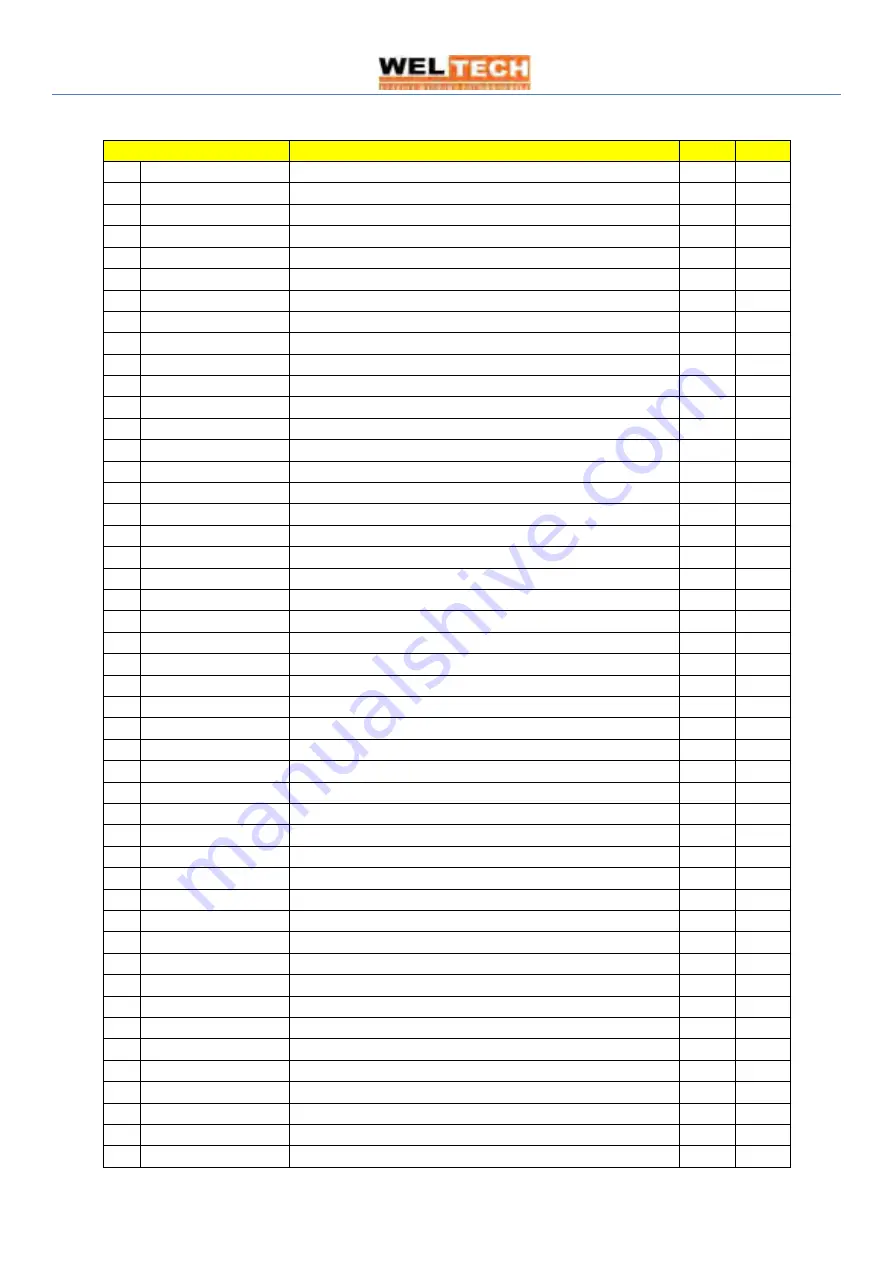 WELTECH ELBOR CNC W1600 User Manual Download Page 26