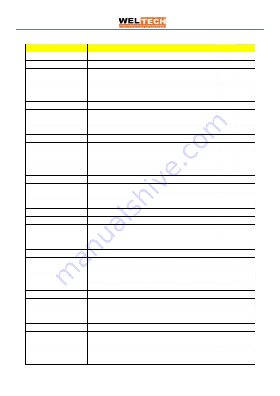 WELTECH ELBOR CNC W1600 User Manual Download Page 35