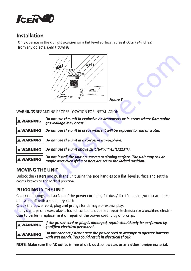 Weltem Icen WPC-23000 Owner'S Manual Download Page 5